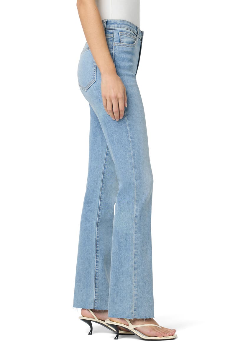 Joe's Jeans High Waist Raw Hem Curvy Bootcut Jeans, Alternate, color, Brumby