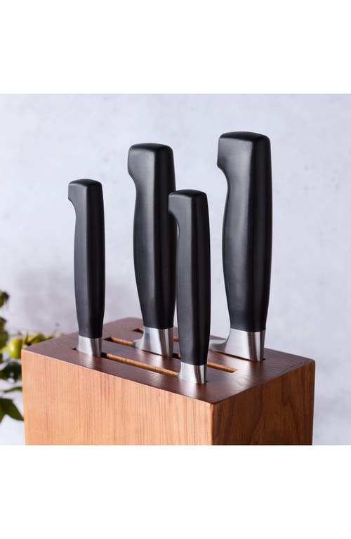 Zwilling Four Star 8-piece Knife Block Set In Silver