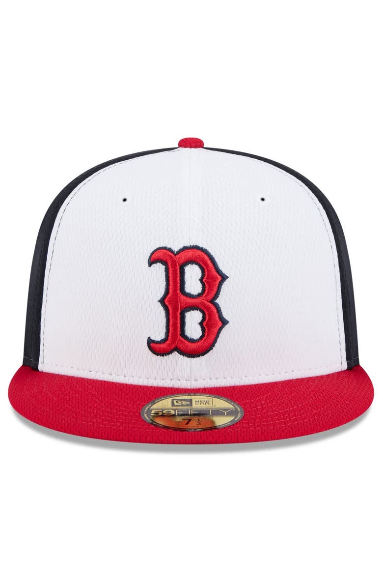 New Era Men's New Era Navy/Red Boston Red Sox 2025 MLB Clubhouse 59FIFTY Fitted Hat, Alternate, color, 