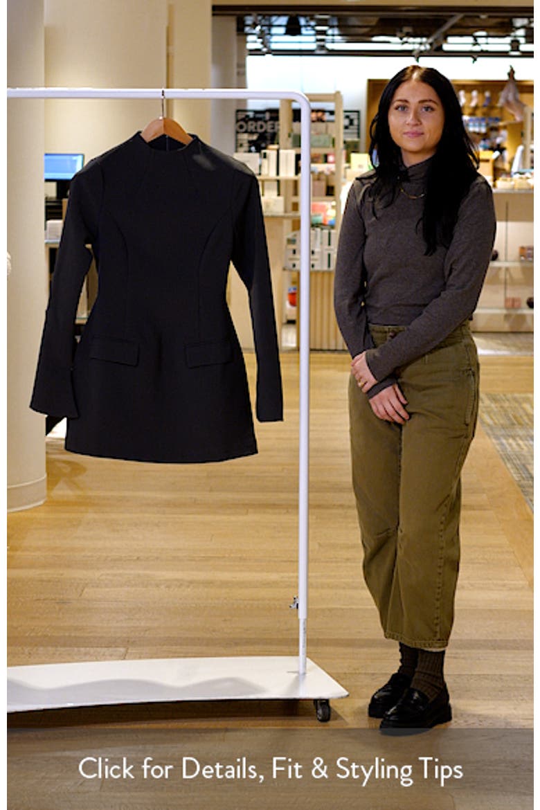 The Ultimate Muse Split Sleeve Minidress with Pockets video