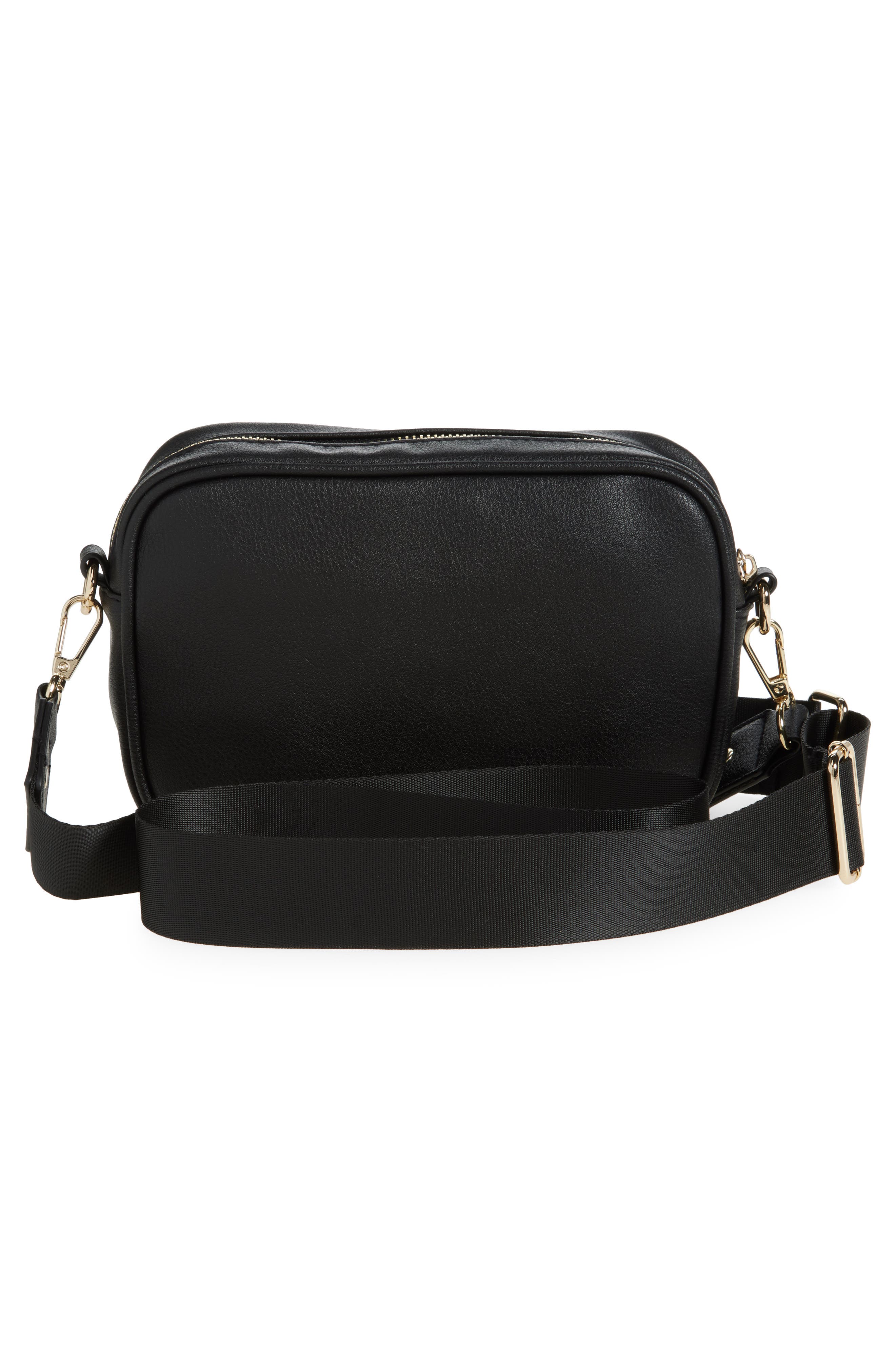 Madden Girl Camera Crossbody Bag with Pouch, Alternate, color, 