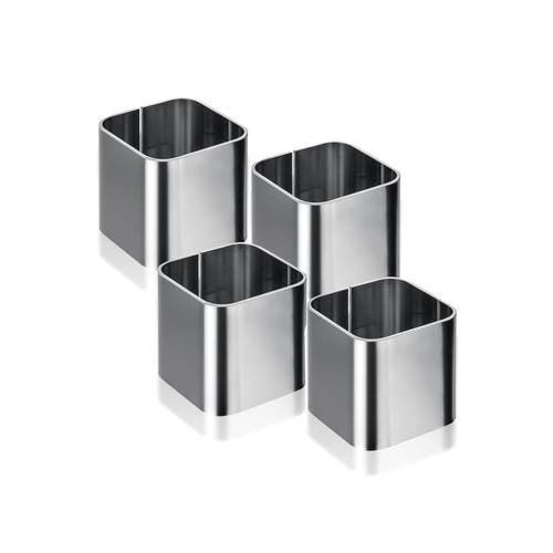 Mepra Stile By Pininfarina Napkin Rings In Silver