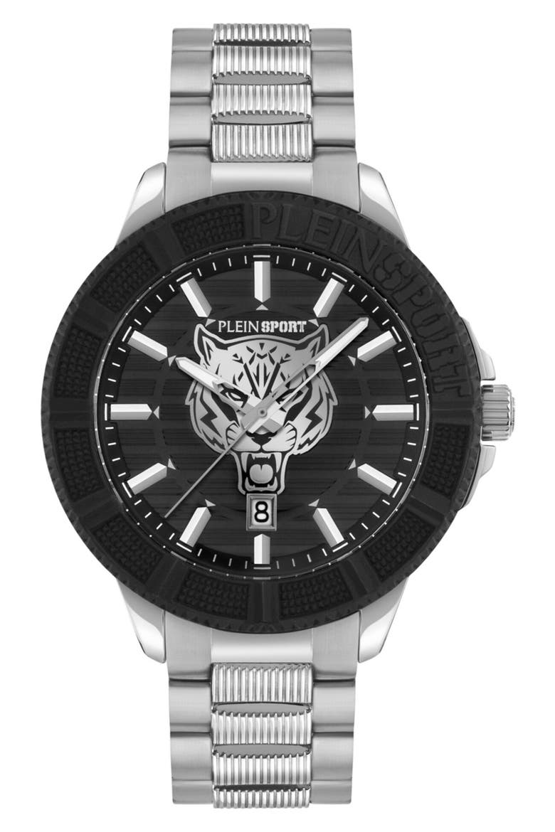 City Rush Bracelet Watch, Main, color, STAINLESS STEEL
