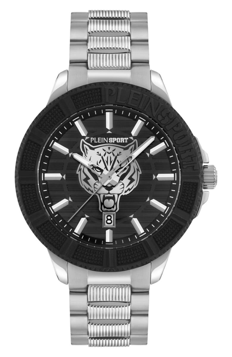 PLEIN SPORT City Rush Bracelet Watch, Main, color, Stainless Steel