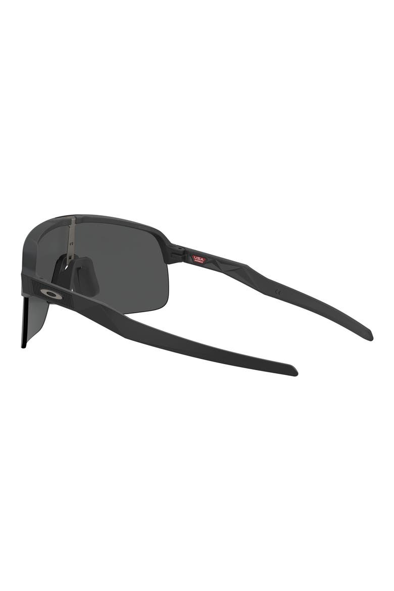 Sutro Lite 139mm Prizm™ Wrap Shield Sunglasses, Alternate, color, MATTE BLACK/ PRIZM BLACK