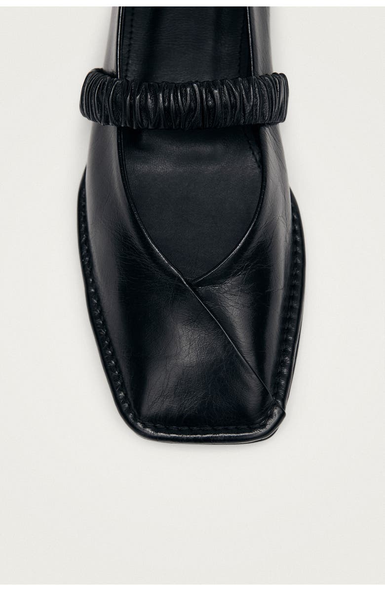 ALOHAS Lautan Square Toe Mary Jane Flat, Alternate, color, Black