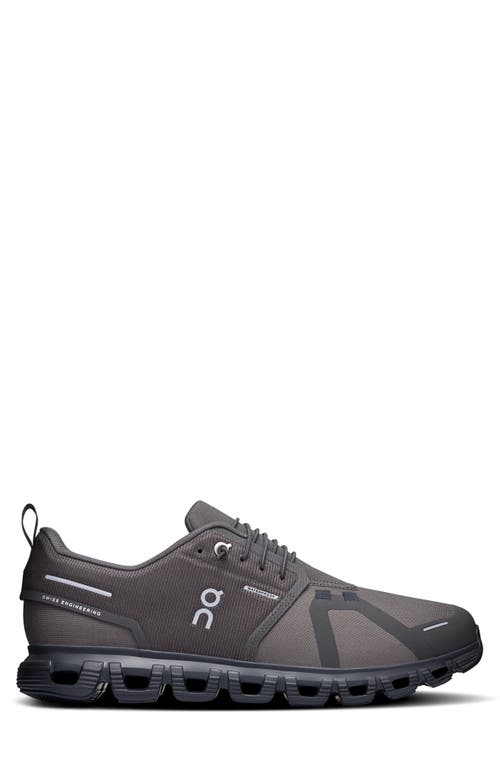 On Cloudrock Waterproof Trail Running Shoe In Thorn/black