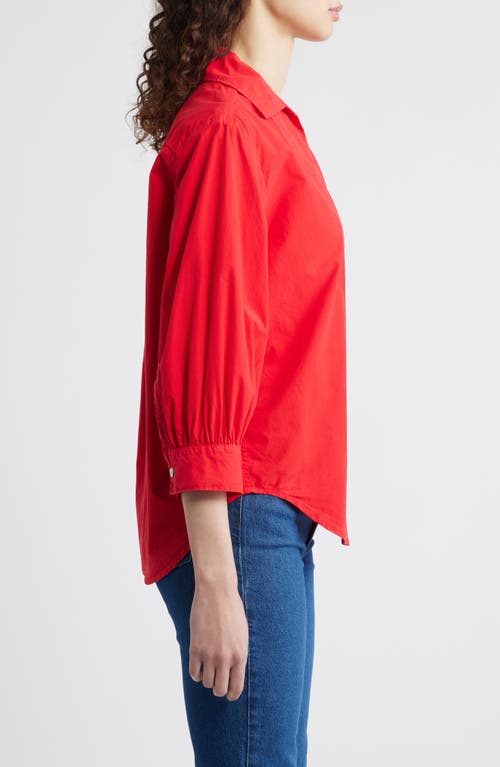Nation Ltd Everlee Pima Cotton Popover Top