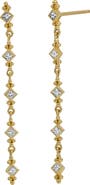 Bony Levy Mykonos Diamond Linear Drop Earrings