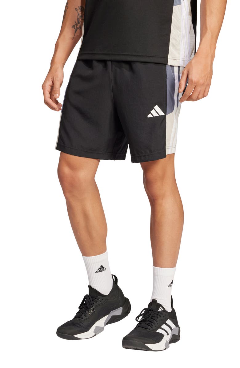 adidas Essentials 3-Stripes Climacool 7-Inch Shorts, Main, color,
