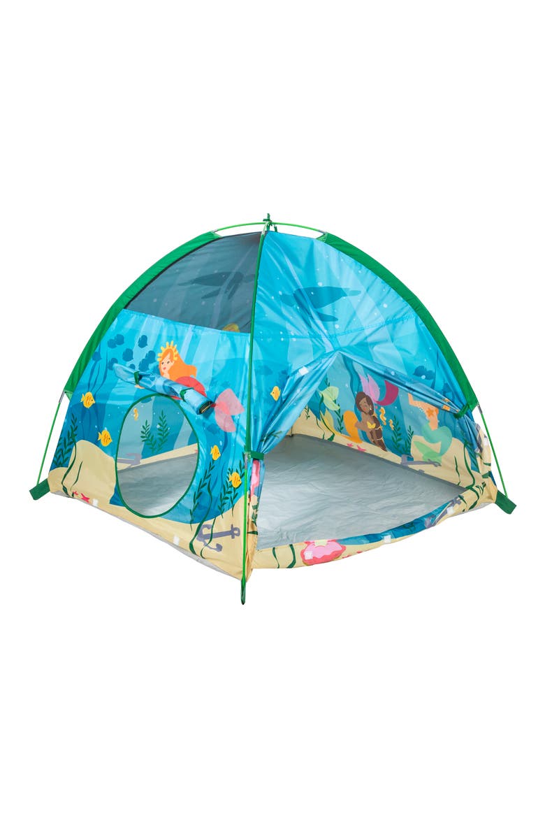 Mermaid Play Tent, Main, color, BLUE
