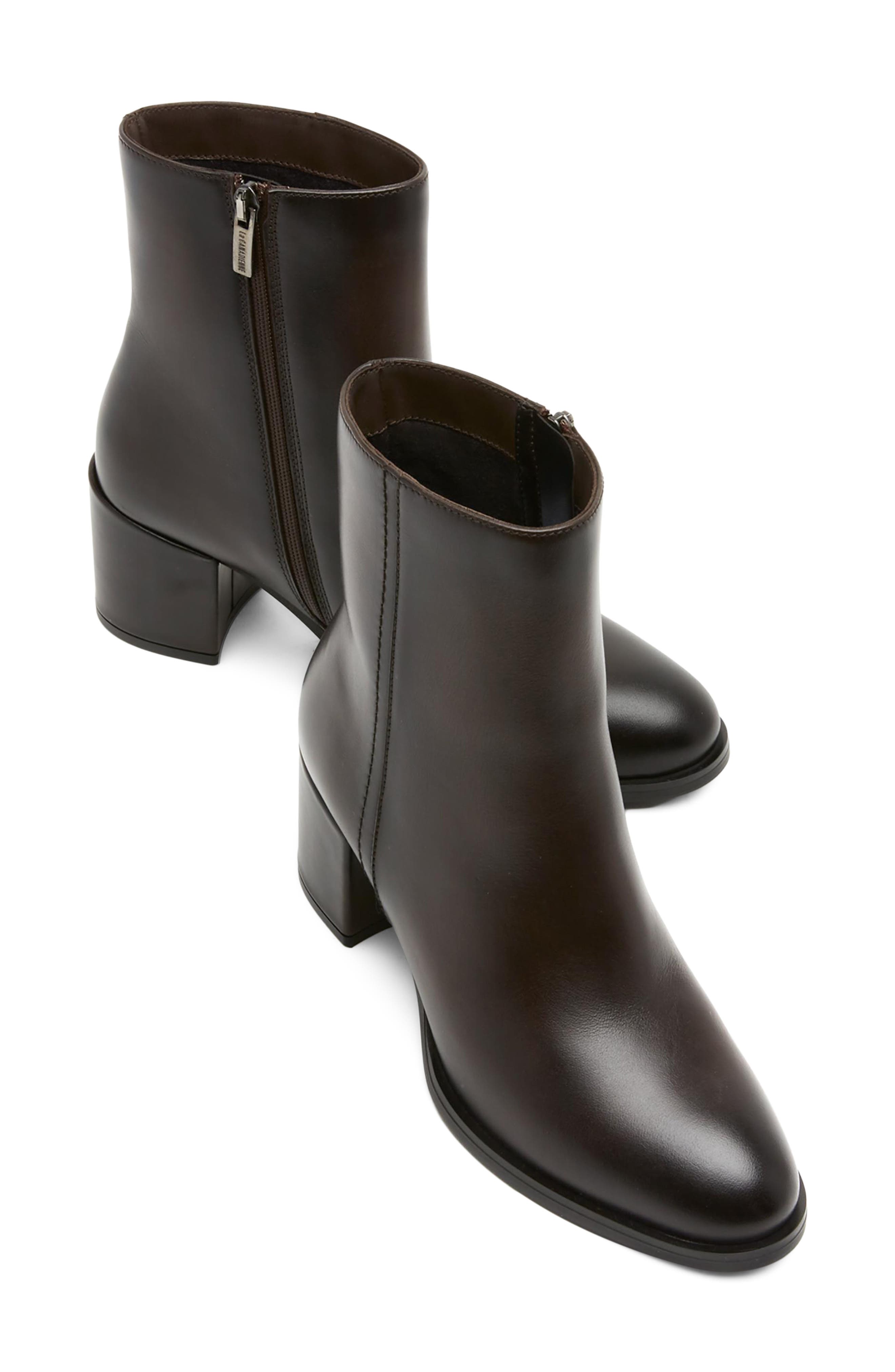 Kent Leather Bootie, Alternate, color, BROWN LEATHER