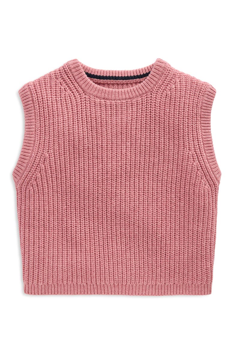 Kids' Knitted Tank, Main, color, PINK