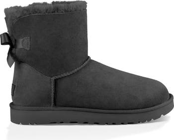UGG® Mini Bailey Bow II Genuine Shearling Bootie (Women