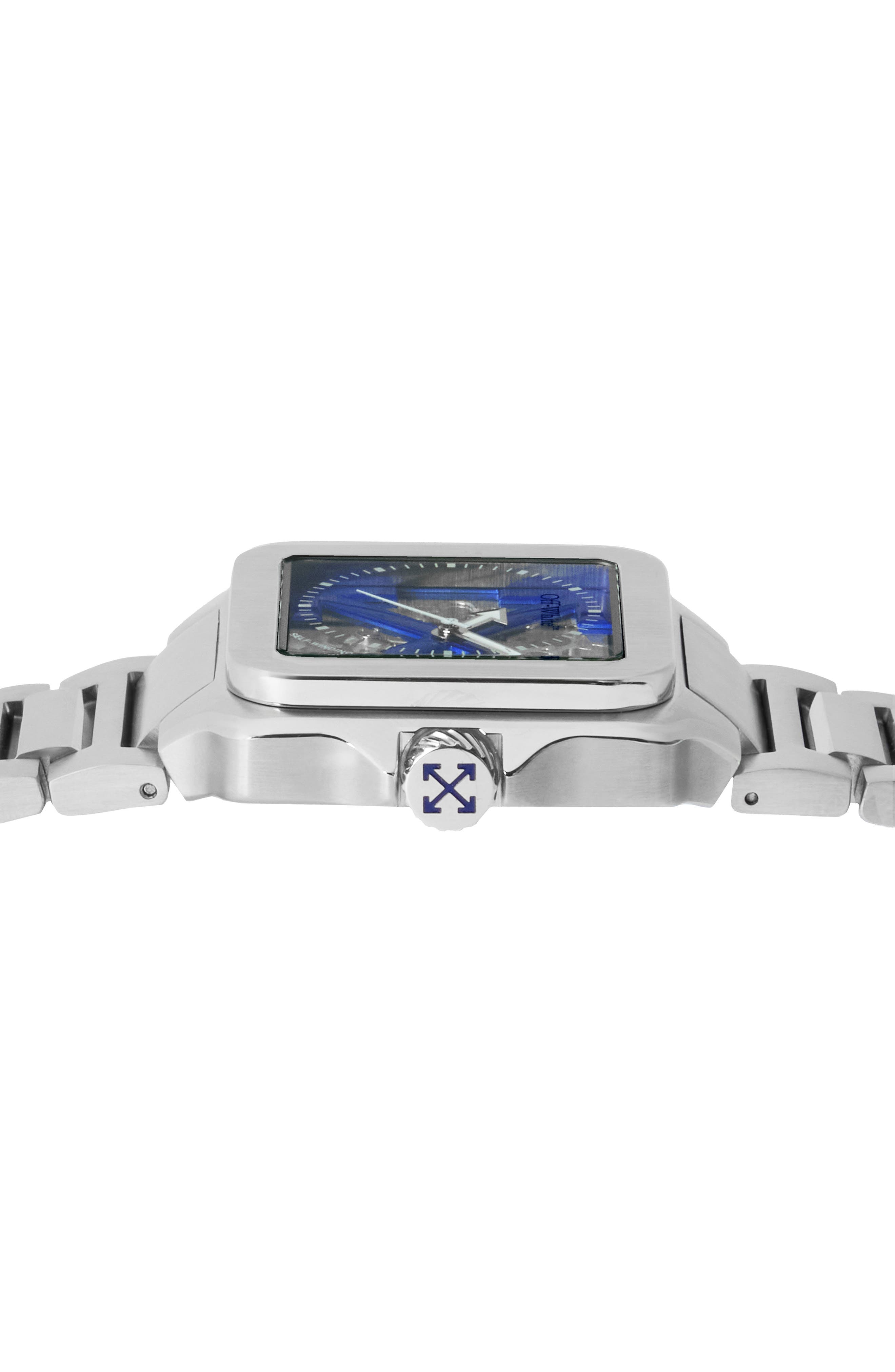 Off-White Proto Silicone Strap Automatic Watch, 38mm x 46.5mm (Men ...