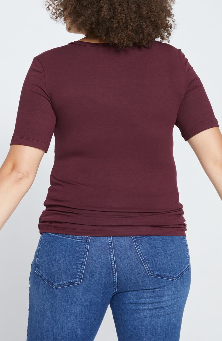 Universal Standard Short Sleeve Top, Alternate, color, 