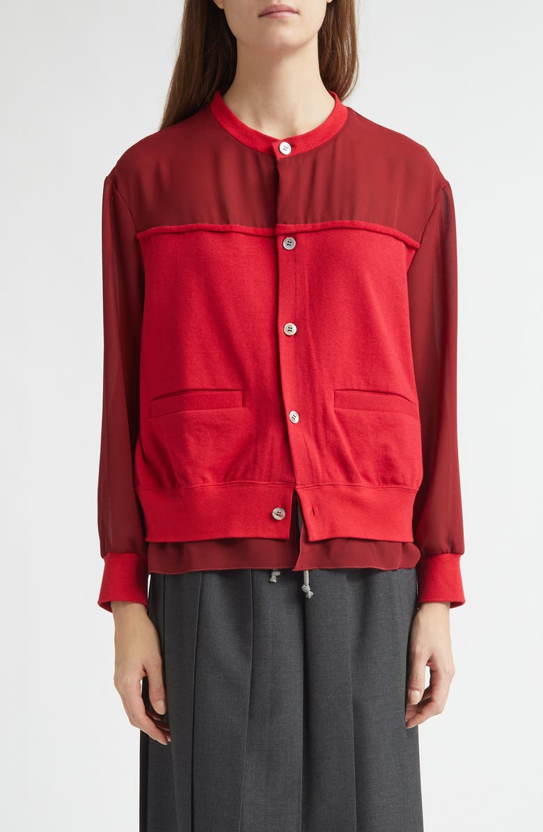 Undercover Spliced Cardigan, Main, color, 