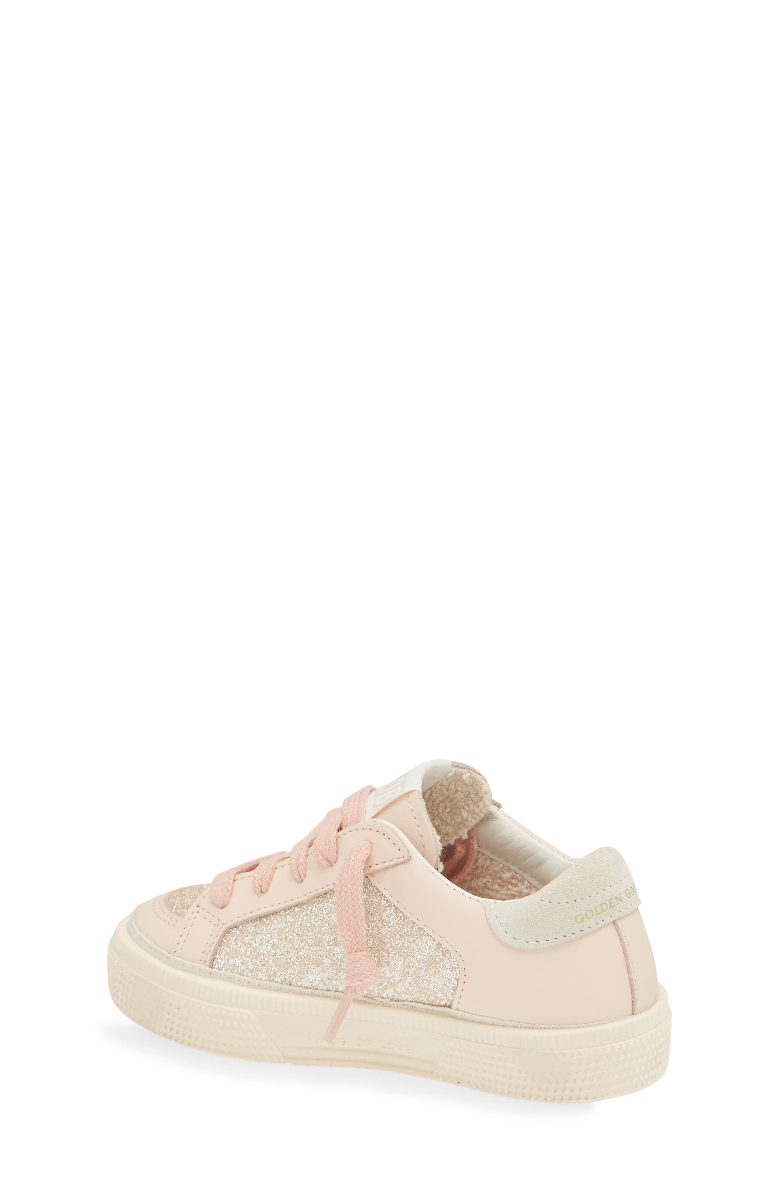 Kids' May Sneaker, Alternate, color, PALE PINK/ MILK/ GREY