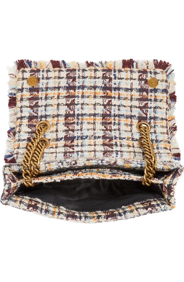 Kurt Geiger London Large Kensington X Tweed Shoulder Bag, Alternate, color,