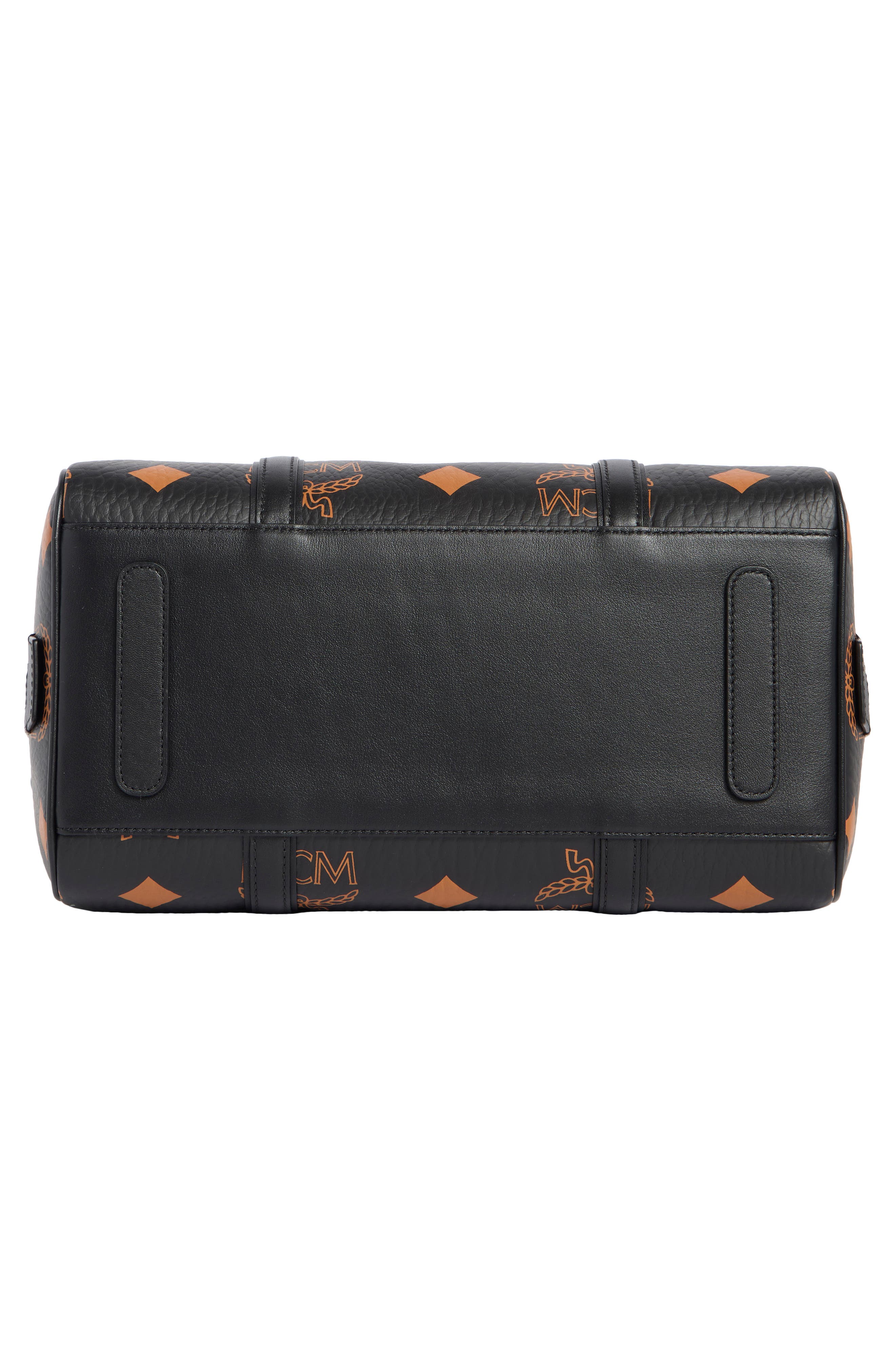 MCM Aren Barrel Bag, Alternate, color, 