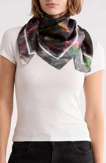 AllSaints Anew Silk Square Scarf