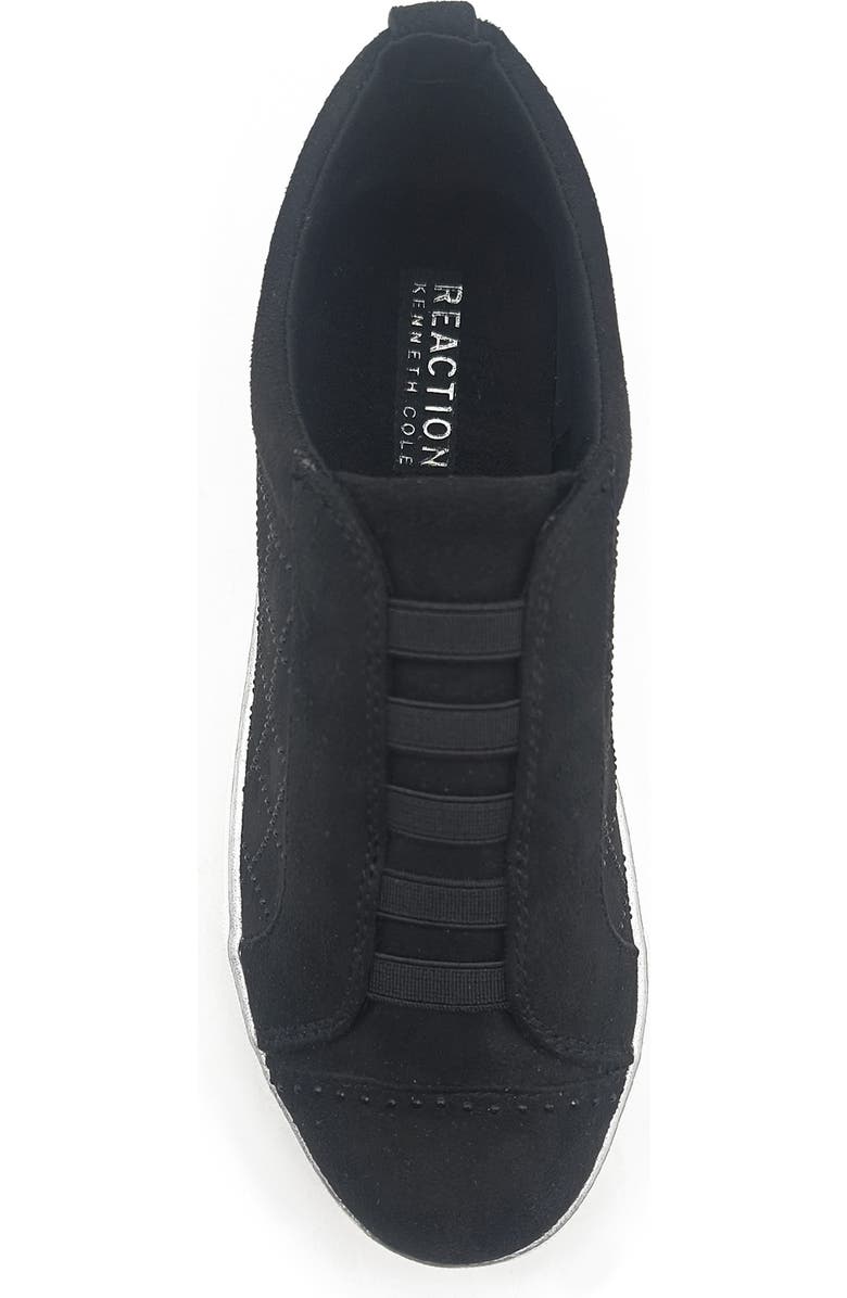 Reaction Kenneth Cole Bonnie Rhinestone Quilt Sneaker, Alternate, color, Black Micro