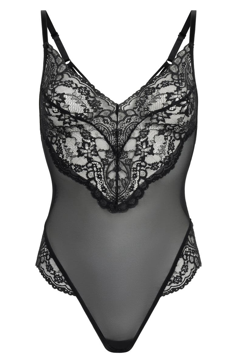 Hunkemöller Sabrina Teddy, Alternate, color, Caviar