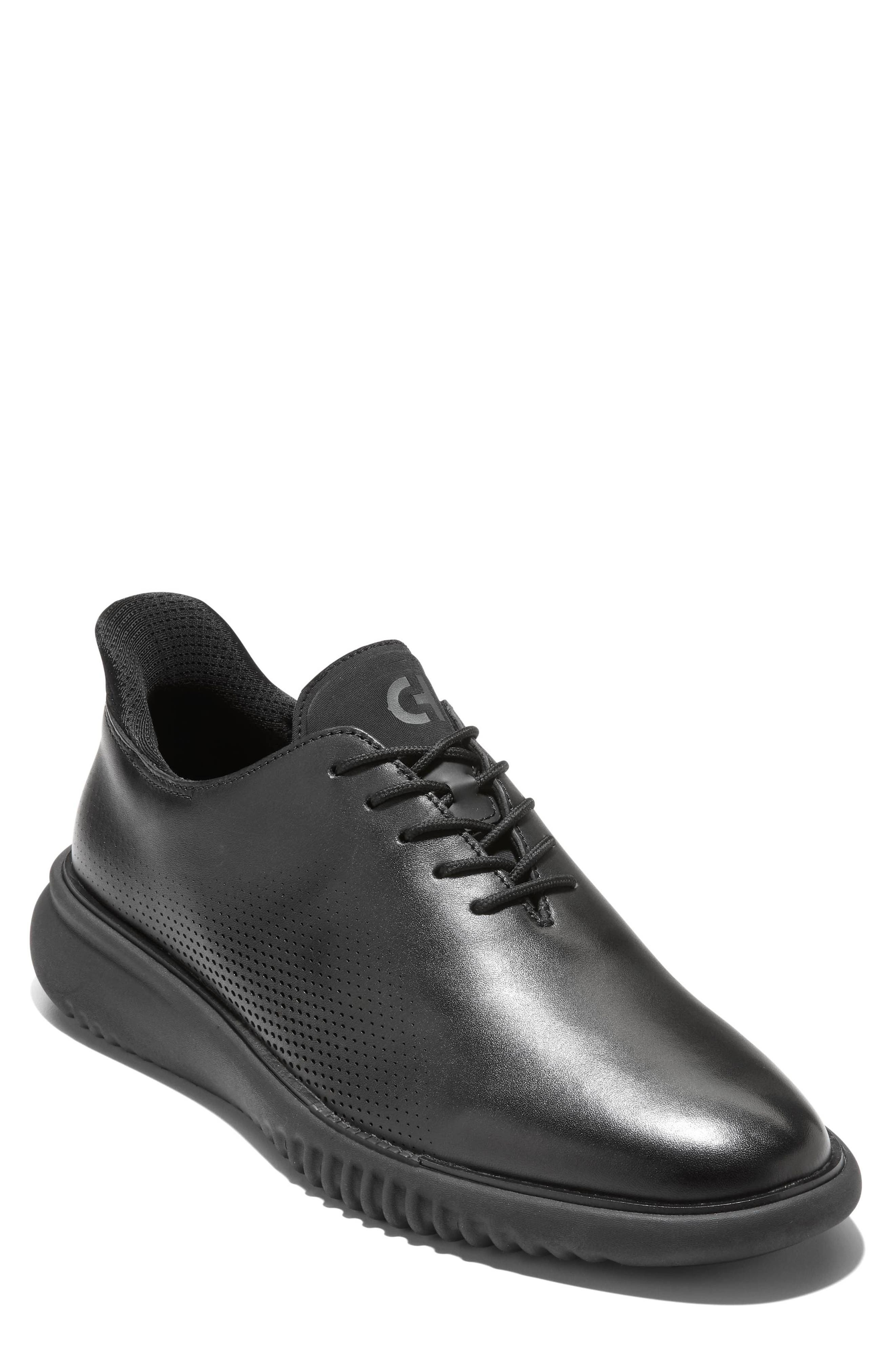 Cole Haan 2.ZERØGRAND Laser Quick On Derby, Main, color, Black / Black