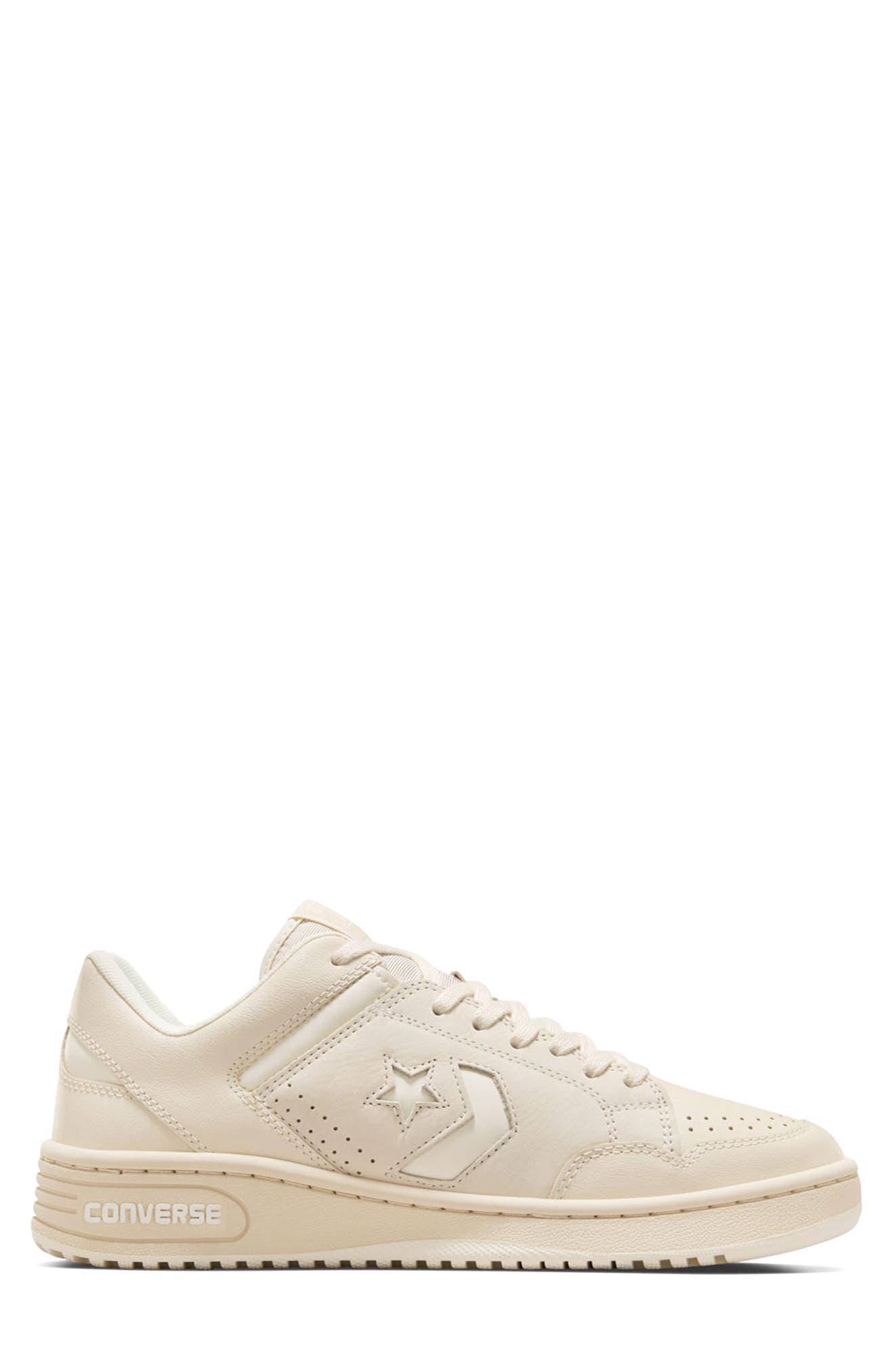 Converse Weapon Ox Low Top Sneaker, Alternate, color, Light Dune/ Egret/ Egret