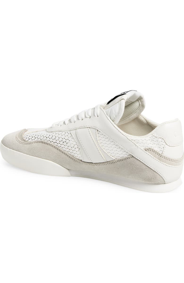 Chloé Kick Leather & Mesh Sneaker, Alternate, color, Cloudy Cream