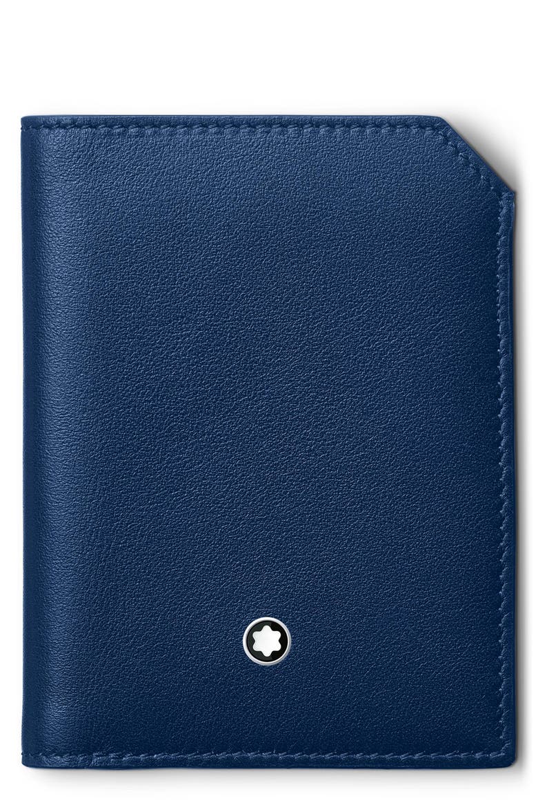 Meisterstück Leather Wallet, Main, color, COBALT