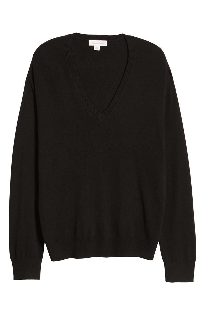 Treasure & Bond V-Neck Sweater, Alternate, color, 