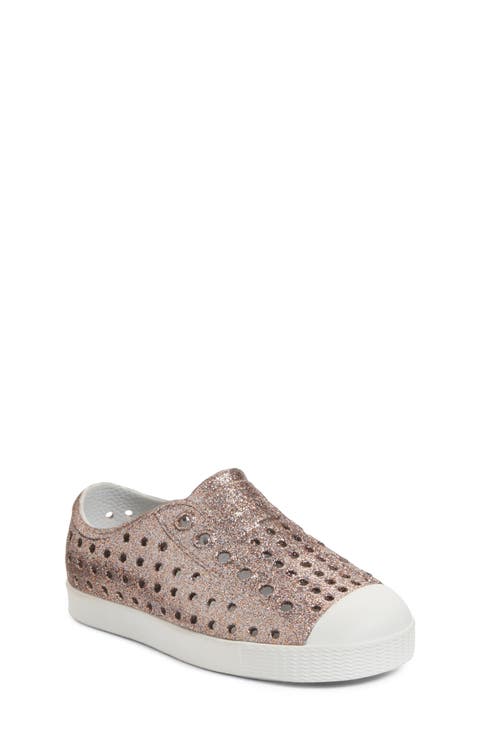 Jefferson Bling Glitter Slip-On Sneaker (Baby, Walker, Toddler & Little Kid)