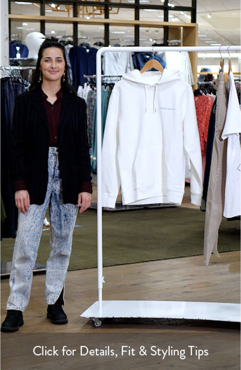 Graffiti Skull Graphic Hoodie, sales video thumbnail