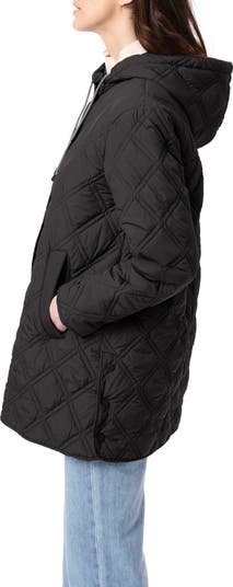Hooded Quilted Liner Jacket