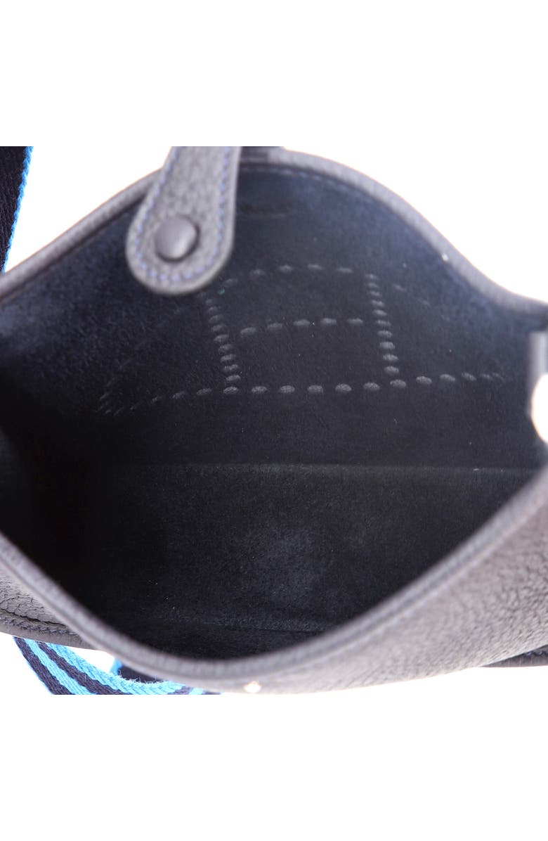 Pre-Owned Hermes Evelyne Bag Gen III Clemence TPM, Alternate, color, Bleu Nuit