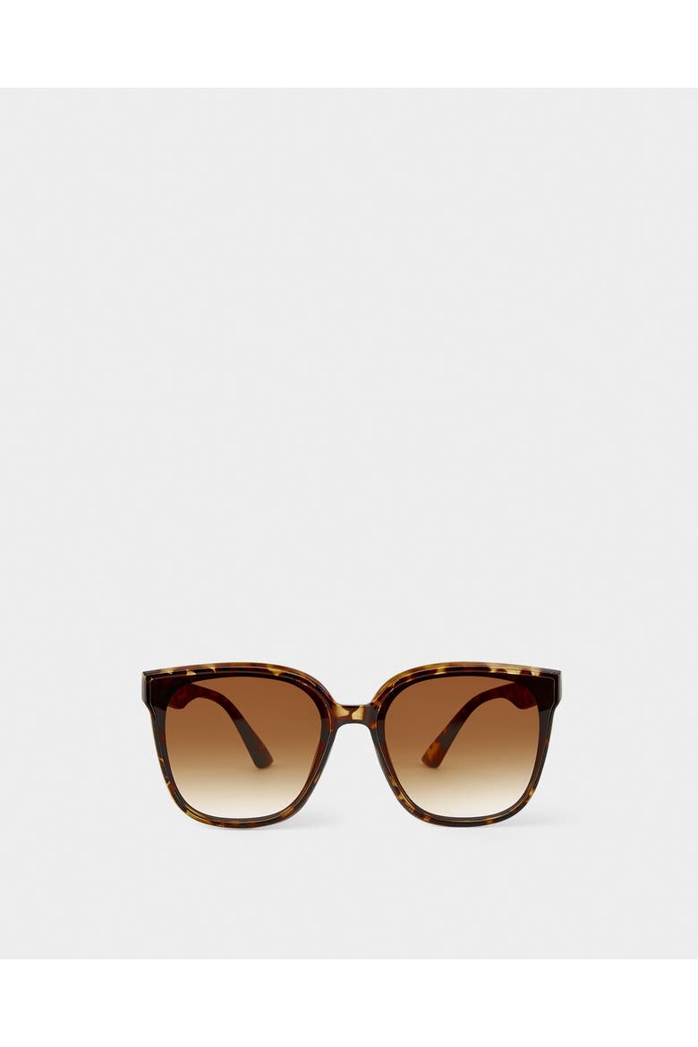 Savannah Sunglasses in Brown Tortoiseshell, Alternate, color, Brown Tortoishell