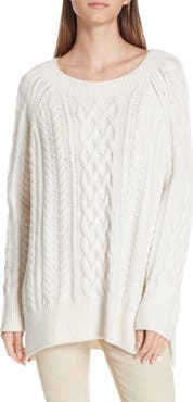 Vince Cable Stitch Tunic Sweater
