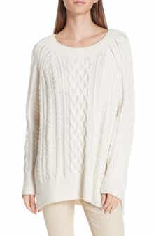 Vince Cable Stitch Tunic Sweater