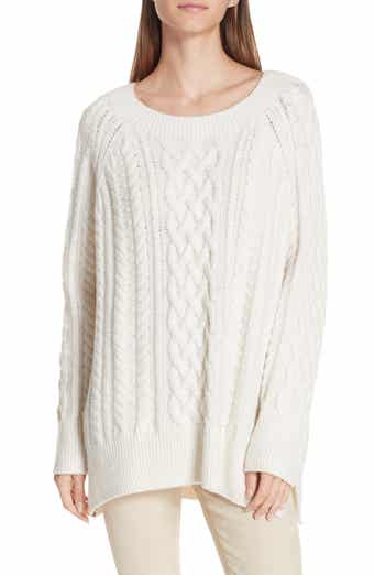 Vince Cable Stitch Tunic Sweater
