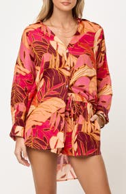 LSPACE Rio Linen Cover-Up Tunic