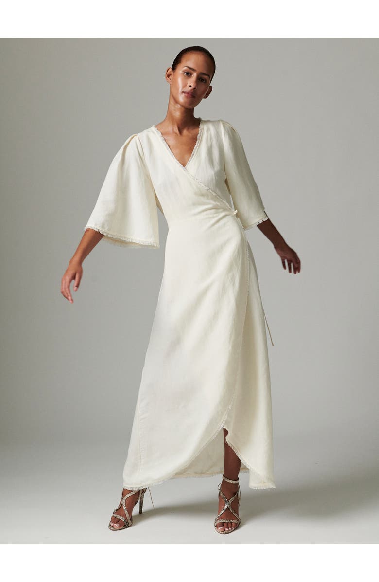 DAY Birger et Mikkelsen Camilla Wrap Maxi Dress, Main, color, Jetstream
