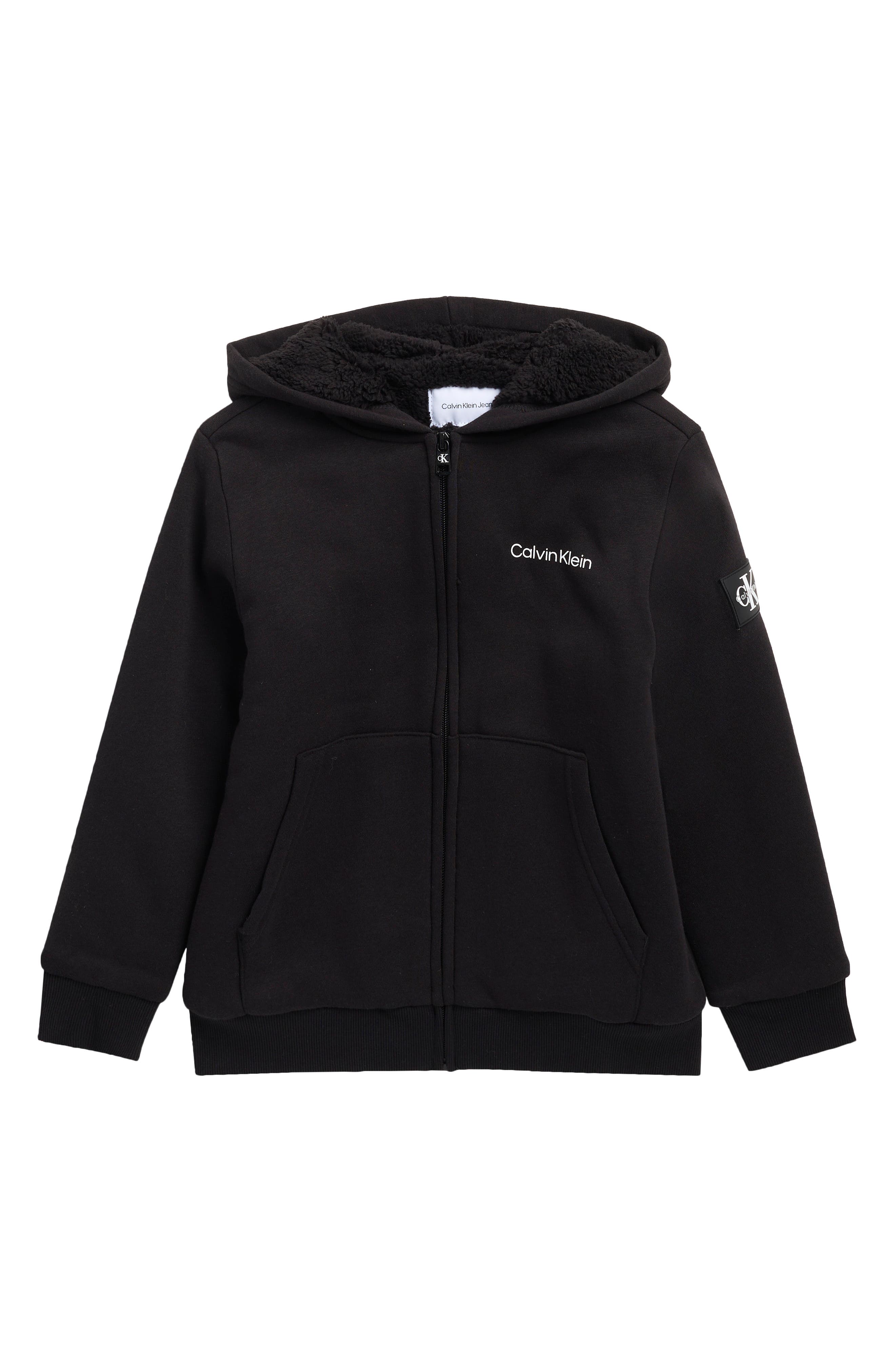 Kids' Icon Faux Shearling Zip Hoodie