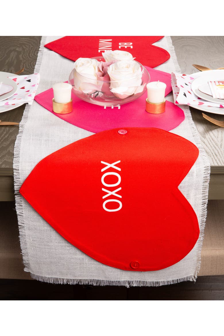 Sweet Talk Table Runner/Placemat Set/4, Alternate, color, Sweet Talk