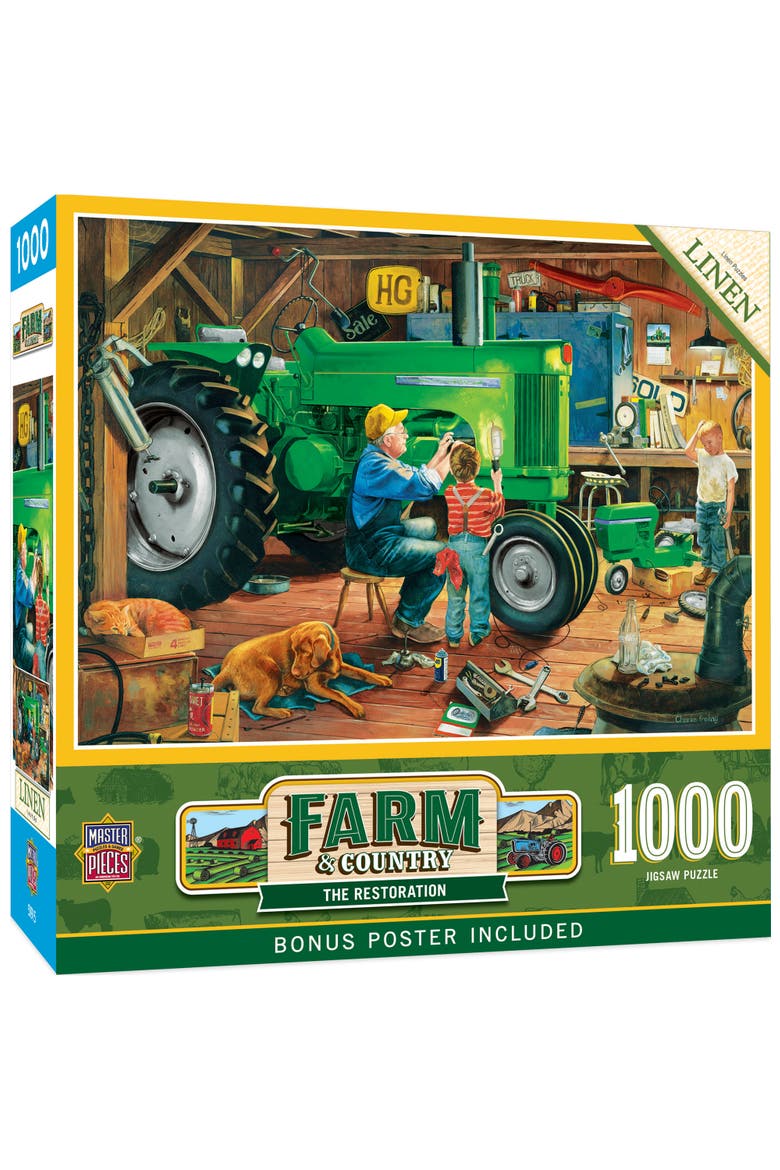 The Restoration 1000 Piece Jigsaw Puzzle, Main, color, Multicolor