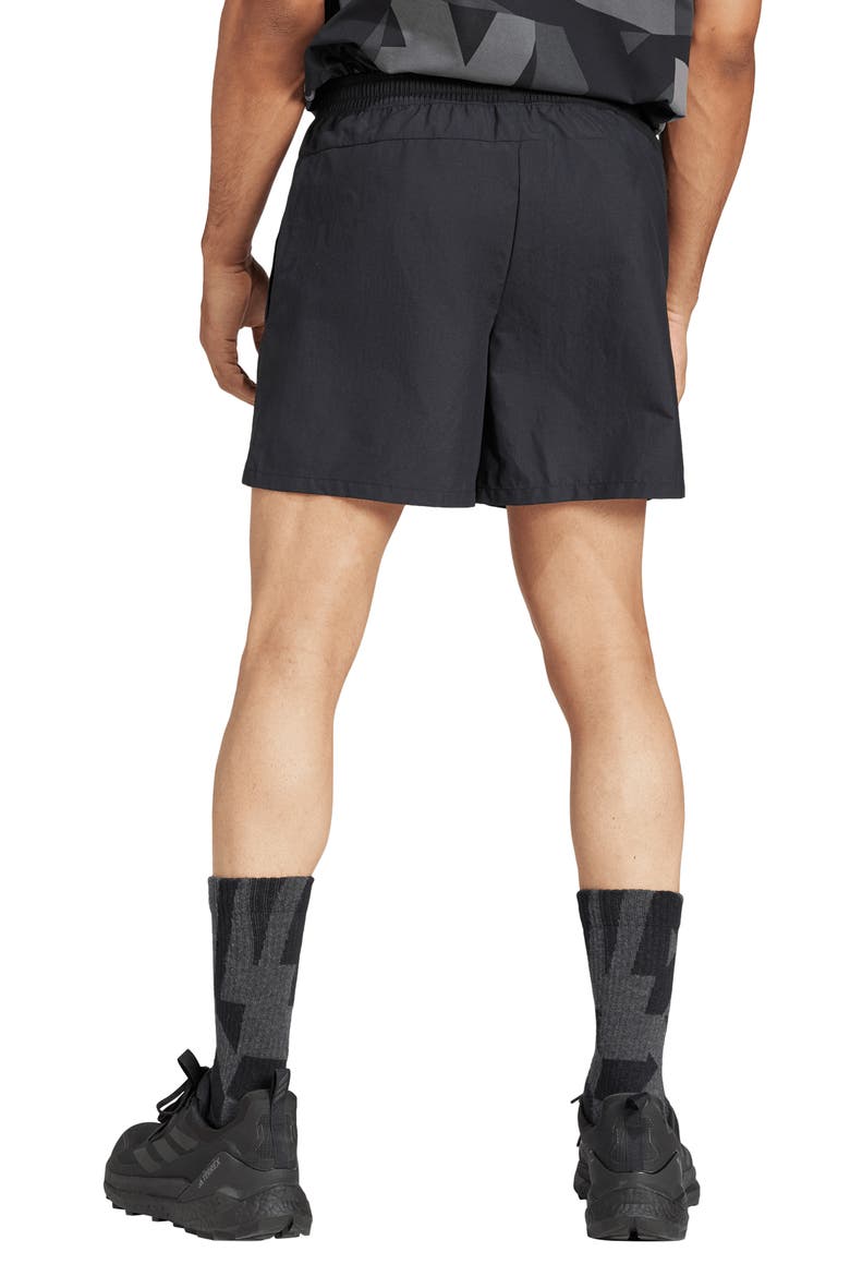 Terrex Trail Shorts, Alternate, color, BLACK