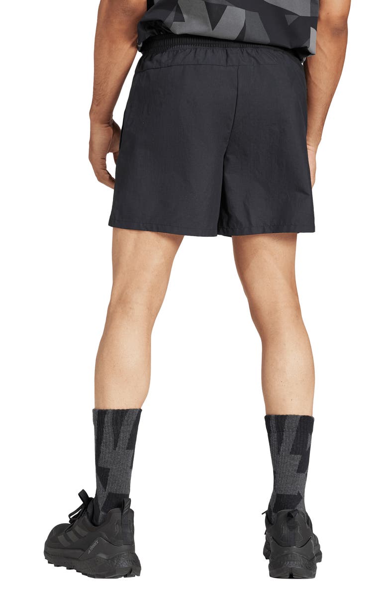 adidas Terrex Trail Shorts, Alternate, color, Black