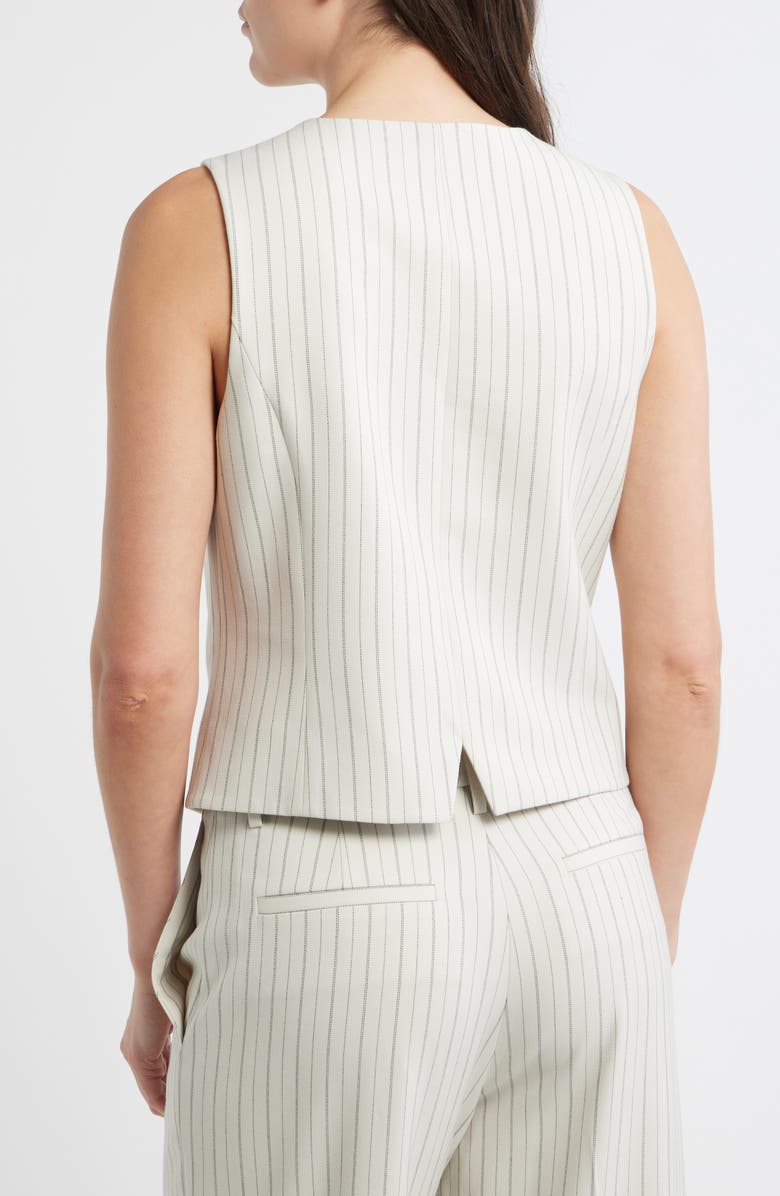 Elie Tahari The Liliana Pinstripe Vest, Alternate, color,