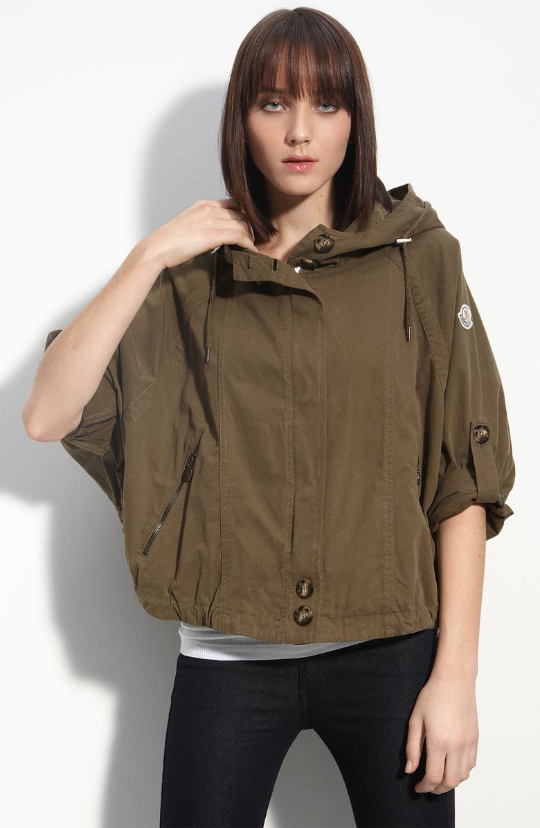 Moncler Oversized Dolman Sleeve Anorak, Main, color,