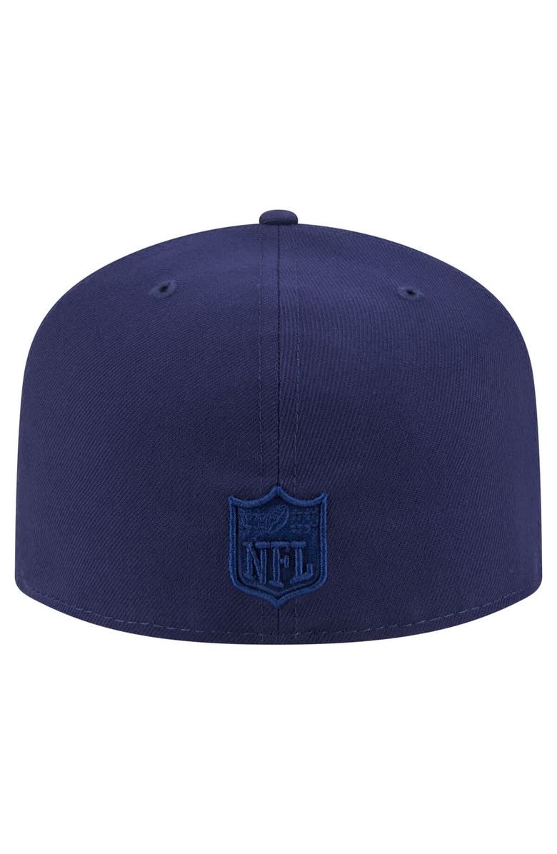 New Era Men's New Era Navy Denver Broncos Color Pack A-Frame 59FIFTY Fitted Hat, Alternate, color, 